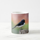 Willy Wagtail - Australian Bird Art Kaffeetasse (Mittel)