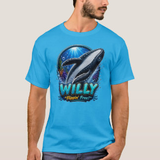 Willy Whale – Flippin’ Frei. Lustig T-Shirt