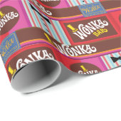 Willy Wonka Candy Pattern Geschenkpapier (Rolleneckpunkt)