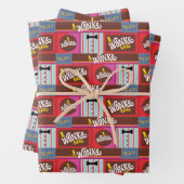 Willy Wonka Candy Pattern Geschenkpapier Set (Beispiel)