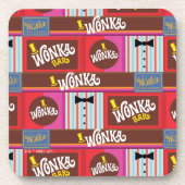 Willy Wonka Candy Pattern Getränkeuntersetzer (Vorderseite)