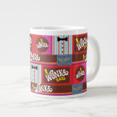 Willy Wonka Candy Pattern Jumbo-Tasse (Vorderseite Rechts)