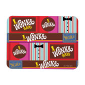 Willy Wonka Candy Pattern Magnet (Horizontal)