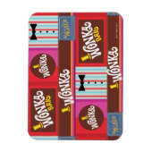 Willy Wonka Candy Pattern Magnet (Vertikal)