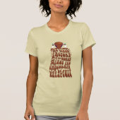 Willy Wonka Chocolate Waterfall Typografie T-Shirt (Vorderseite)