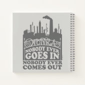 Willy Wonka Factory - Niemand geht je hinein Notizblock (Rückseite)