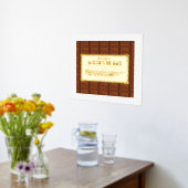 Willy Wonka Golden Ticket Foliendrucke (Ablage(Küche))