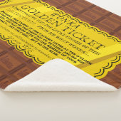 Willy Wonka Golden Ticket Sherpadecke (3/4)