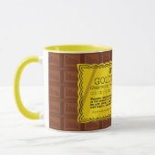 Willy Wonka Golden Ticket Tasse (Links)
