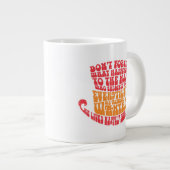 Willy Wonka Hat Typografie Jumbo-Tasse (Vorderseite Rechts)