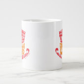 Willy Wonka Hat Typografie Jumbo-Tasse (Vorderseite)