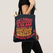 Willy Wonka Hat Typografie Tasche (Von Nahem)