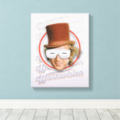 Willy Wonka in Wonkavision Goggles Leinwanddruck (Insitu (Holzboden))