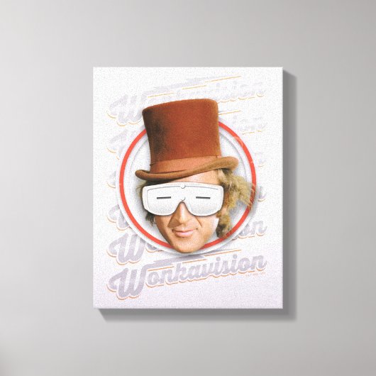Willy Wonka in Wonkavision Goggles Leinwanddruck (Vorderseite)