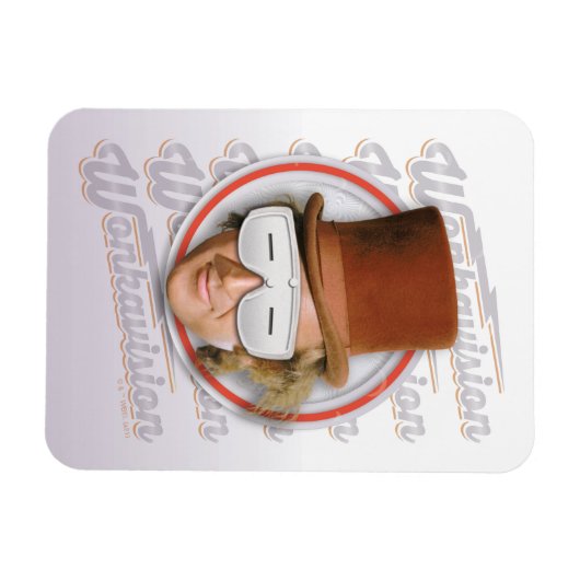 Willy Wonka in Wonkavision Goggles Magnet (Horizontal)