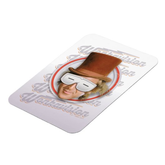 Willy Wonka in Wonkavision Goggles Magnet (Linke Seite)