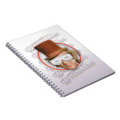 Willy Wonka in Wonkavision Goggles Notizblock (Rechte Seite)