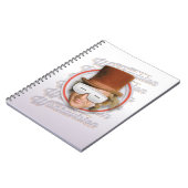 Willy Wonka in Wonkavision Goggles Notizblock (Linke Seite)