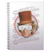 Willy Wonka in Wonkavision Goggles Notizblock (Vorderseite)