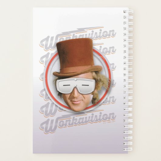 Willy Wonka in Wonkavision Goggles Planer (Rückseite)