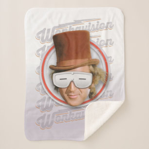 Willy Wonka in Wonkavision Goggles Sherpadecke