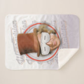 Willy Wonka in Wonkavision Goggles Sherpadecke (Vorderseite (Horizontal))