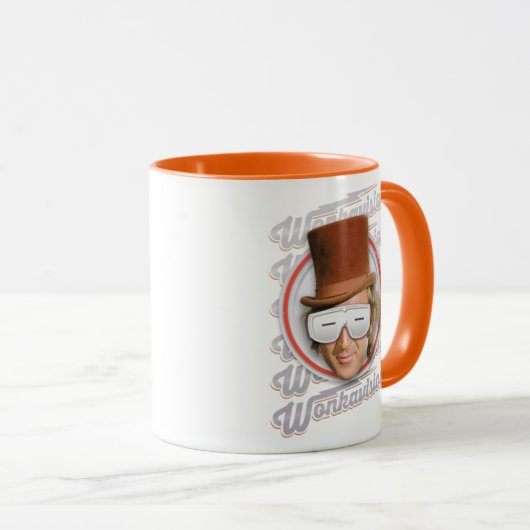 Willy Wonka in Wonkavision Goggles Tasse (VorderseiteRechts)