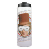 Willy Wonka in Wonkavision Goggles Thermosbecher (Vorderseite)