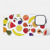 Willy Wonka Lickable Wallpaper Pattern iPhone Hülle (Rückseite (Horizontal))