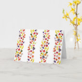 Willy Wonka Lickable Wallpaper Pattern Karte (Gelbe Blume)