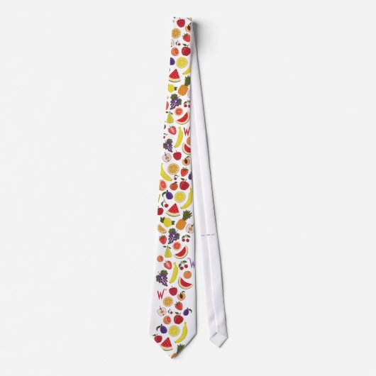 Willy Wonka Lickable Wallpaper Pattern Krawatte (Vorderseite)