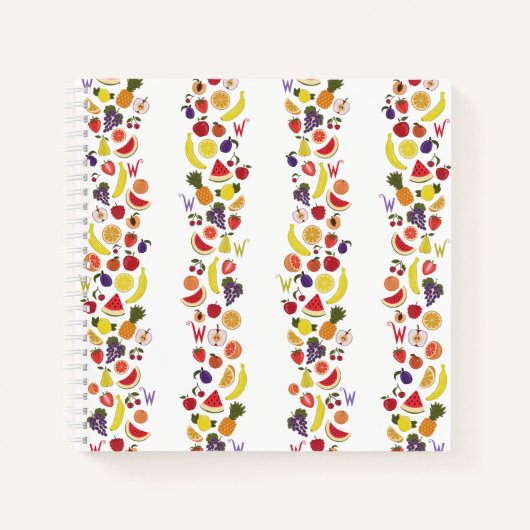 Willy Wonka Lickable Wallpaper Pattern Notizblock (Vorderseite)