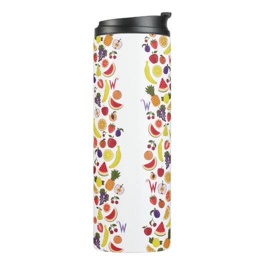 Willy Wonka Lickable Wallpaper Pattern Thermosbecher (Nach links gedreht)