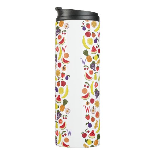 Willy Wonka Lickable Wallpaper Pattern Thermosbecher (Nach rechts gedreht)