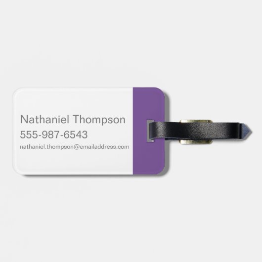 Willy Wonka Logo Psychedelic Graphic Gepäckanhänger (Rückseite horizontal)