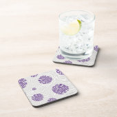 Willy Wonka Logo Psychedelic Graphic Getränkeuntersetzer (Rechte Seite)