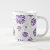 Willy Wonka Logo Psychedelic Graphic Jumbo-Tasse (Rechts)