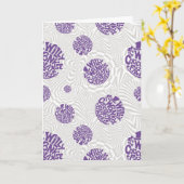 Willy Wonka Logo Psychedelic Graphic Karte (Gelbe Blume)