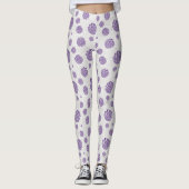 Willy Wonka Logo Psychedelic Graphic Leggings (Vorderseite)