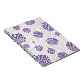 Willy Wonka Logo Psychedelic Graphic Notizblock (Rechte Seite)