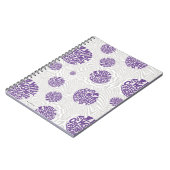 Willy Wonka Logo Psychedelic Graphic Notizblock (Linke Seite)