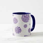 Willy Wonka Logo Psychedelic Graphic Tasse (VorderseiteRechts)