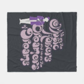 Willy Wonka - Musikmacher, Träume von Träumen Fleecedecke (Vorderseite (Horizontal))