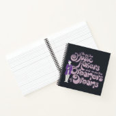 Willy Wonka - Musikmacher, Träume von Träumen Notizblock (Innenseite)