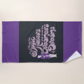 Willy Wonka - Musikmacher, Träume von Träumen Strandtuch (Vorderseite)