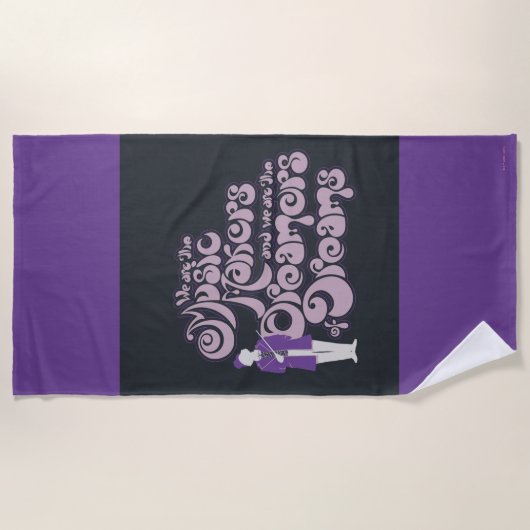 Willy Wonka - Musikmacher, Träume von Träumen Strandtuch (Vorderseite)