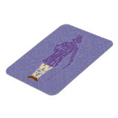 Willy Wonka Quote Silhouette Magnet (Linke Seite)