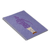 Willy Wonka Quote Silhouette Notizblock (Rechte Seite)