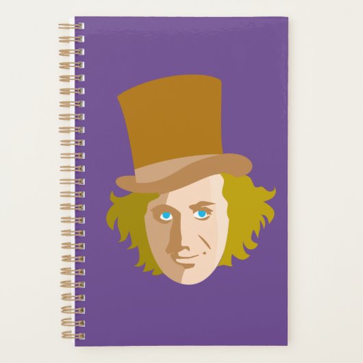 Willy Wonka Stenciled Face Graphic Planer (Vorderseite)