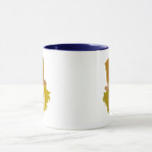 Willy Wonka Stenciled Face Graphic Tasse (Zentrum)